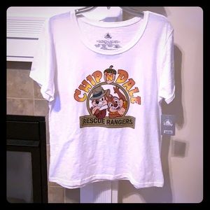 New Chip N Dale Rescue Ranger Adult t-Shirt